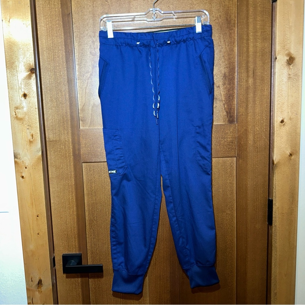 Grey’s Anatomy By‎ Barco Scrub Pants Navy Blue 5 Pocket Drawstring Sz S